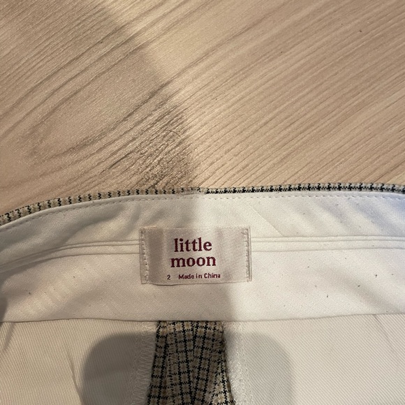 Little moon checkered trousers - hand painted, heat set art - Picture 7 of 8